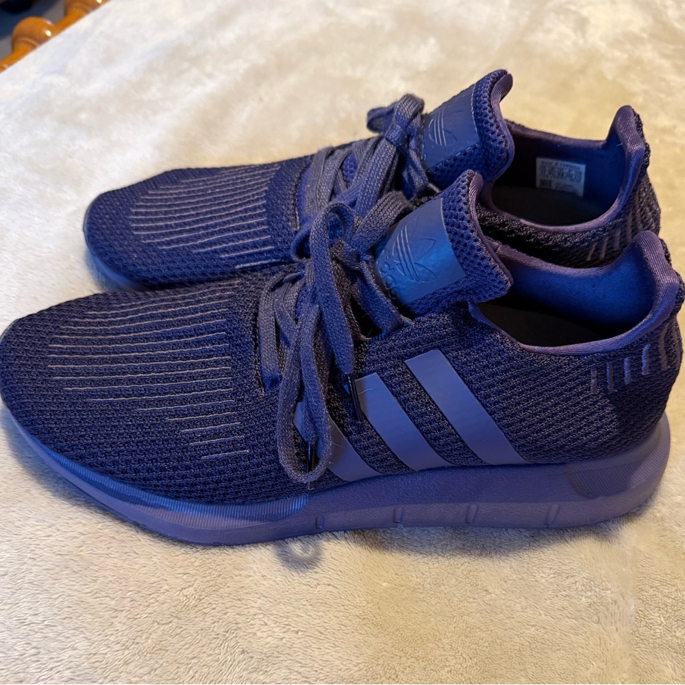 Mens Adidas Deep Purple Athletic Shoes Size 11
